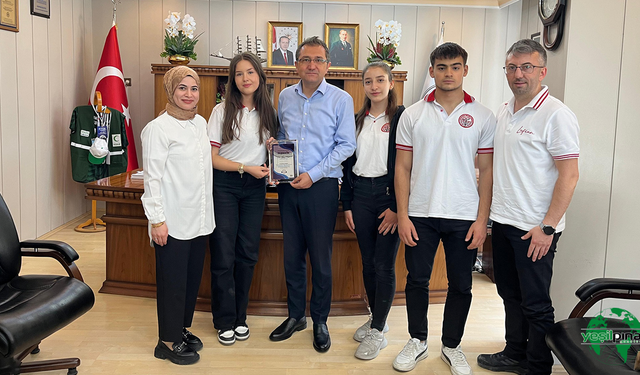 Başkan Önal’a Eğitime Destek Teşekkürü