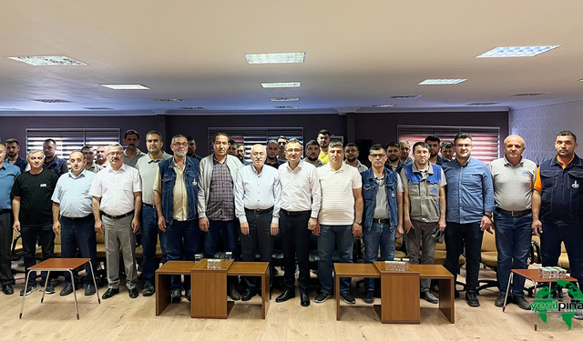 Başkan Önal, Bayram Sonrası Personelle Bayramlaştı