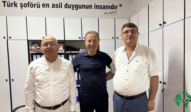 Şoförler Odası Başkanı Kamil Eke’ye Ziyaret