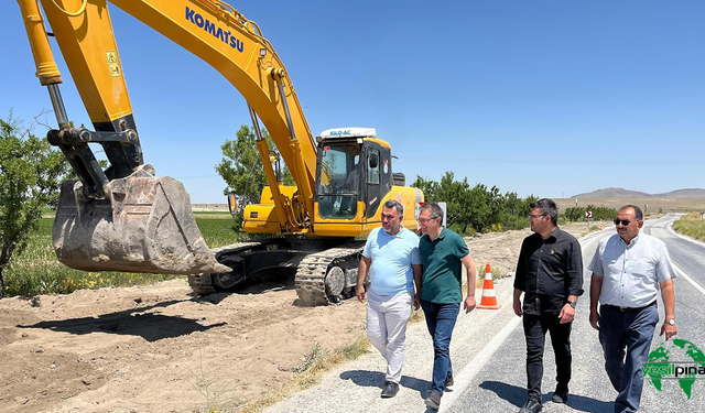 Karapınar’da Poligon–İslik Yolunda Büyük Dönüşüm Başladı