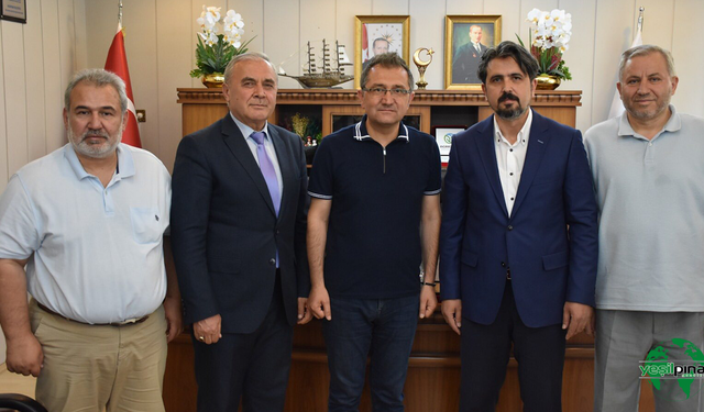 Uluslararası Tarım Şehirleri Birliği’nden Başkan Önal’a Ziyaret