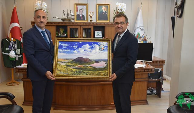 Çölleşme ve Erozyonla Mücadele Heyetinden Karapınar’a Ziyaret