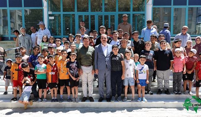 Başkan Altay Ve Başkan Kılca Kur’an Öğrenen Çocukların Heyecanına Ortak Oldu