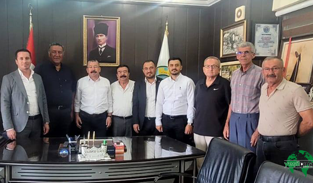 CHP Milletvekili Ömer Fethi Gürer’den Karapınar Ziraat Odası’na Ziyaret