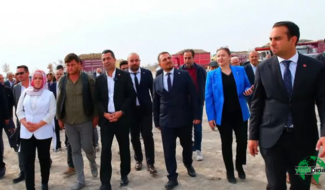 CHP Genel Başkan Yardımcısı Erhan Adem Karapınar’da Çiftçilerle Buluştu