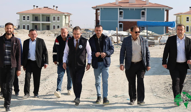 Hotamış ve İslik TOKİ Konut Projelerinde Çalışmalar Hızla İlerliyor