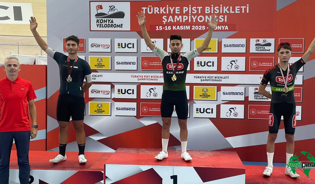 Konya Veledromu’nda Torku Rüzgârı  Esti, Madalyalar Peş Peşe Geldi!
