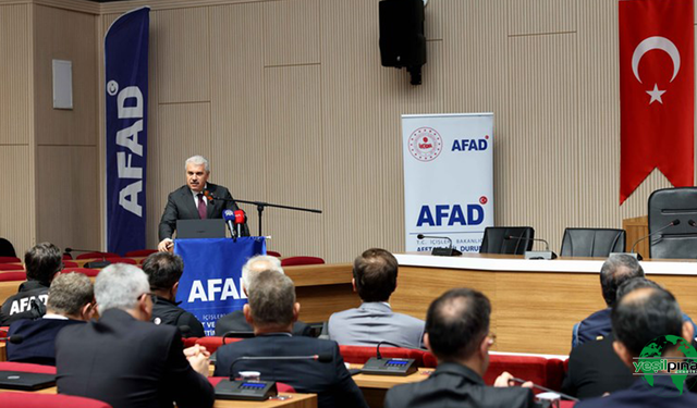 Konya İl Afet Risk Azaltma Planı (İRAP) Değerlendirme Toplantısı Gerçekleştirildi