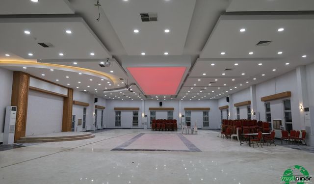 Karapınar Belediyesi Düğün Salonu Yenileniyor