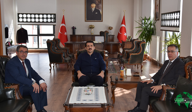 Konya Gençlik ve Spor İl Müdürü Muzaffer Çintimar’dan Kaymakam Şenol Öztürk’e Ziyaret