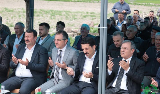 Yeşilyurt Mahallesi'nde Çok Amaçlı  Düğün Salonu'nun Temeli Atıldı