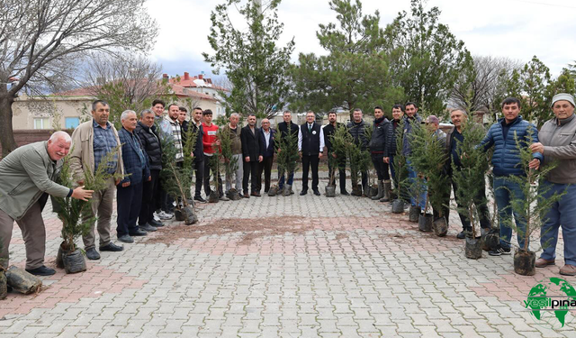 Karapınar’da12 Bin Fidan Toprakla Buluşturuldu