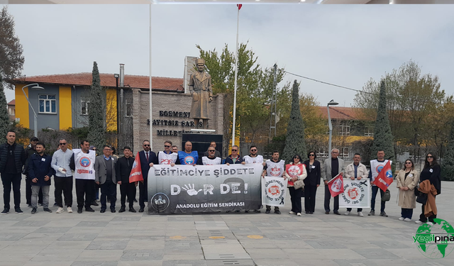 Eğitim Sendikalarından  Okullardaki Şiddete Tepki
