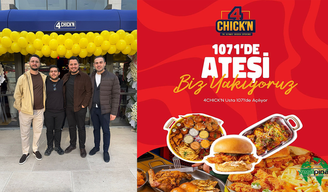 4’CHIC’K İKİNCİ ŞUBESİNİ  ÇUKURAMBAR ‘da AÇTI