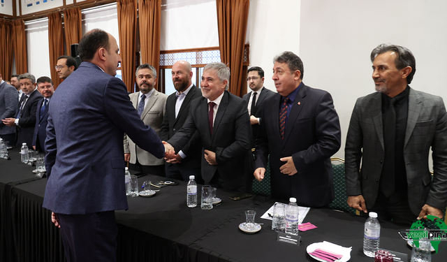 Başkan Altay Esnaf Odalarının Başkanlarıyla İstişare Toplantısında Buluştu