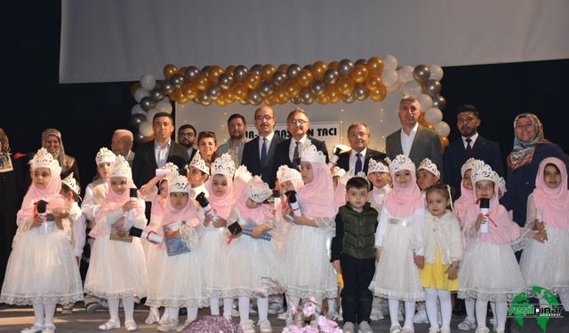 Karapınar’da 4-6 Yaş Kur’an Kursları Yıl Sonu Coşkusu Yaşandı