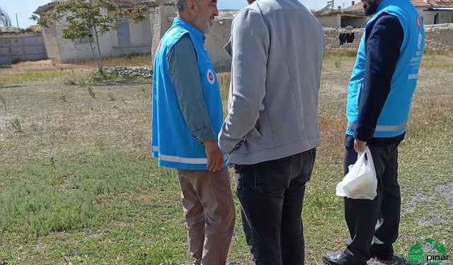 Karapınar’da “İyilik Vakti” Projesi ile Yardımlar Sürüyor