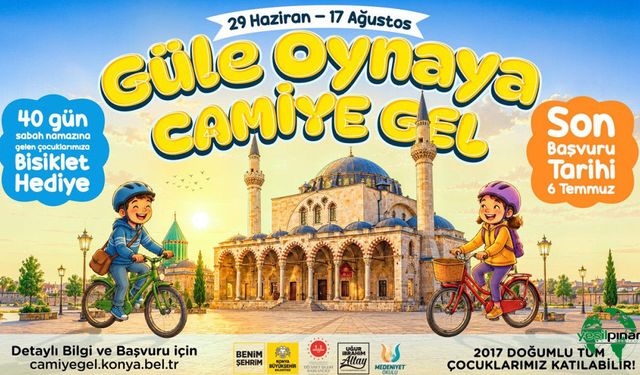 “Güle Oynaya Camiye Gel” Projesine Başvuruların Başladığını Duyurdu