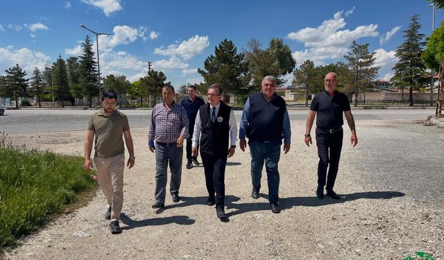 Karapınar Belediyesi Kırsal Mahallelerde Asfalt Çalışmalarını Sürdürüyor
