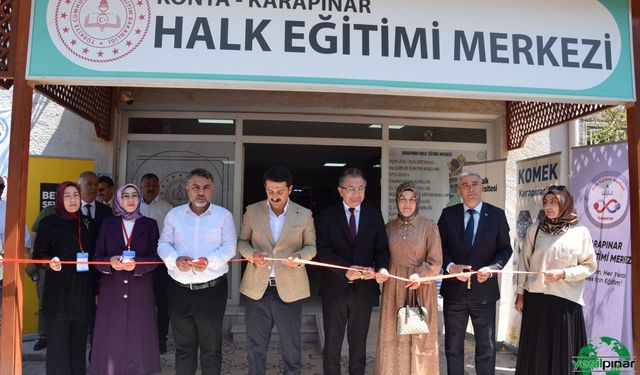 Hayat Boyu Öğrenme Haftası  Kapsamında Yıl Sonu Sergisi Açıldı