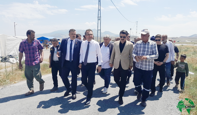 Mevsimlik Tarım İşçilerinin Konaklama Alanına Ziyaret