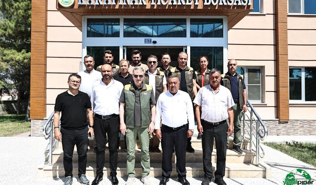 TMO Genel Müdürü Ahmet Güldal'dan Karapınar Ticaret Borsasına Ziyaret