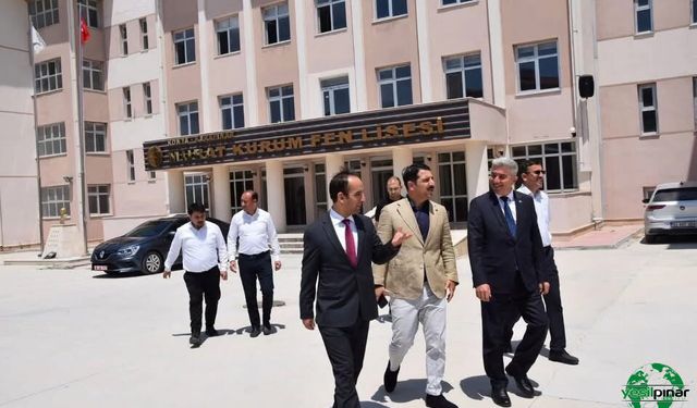 Kaymakam Şenol Öztürk'ten Karapınar Murat Kurum Fen Lisesi'ne Ziyaret