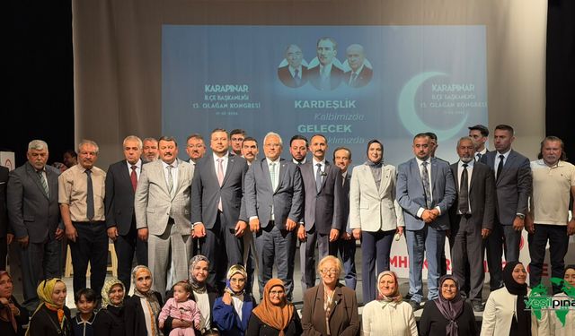(MHP) Karapınar İlçe Başkanlığı'nın 15. Olağan İlçe Kongresi gerçekleştirildi