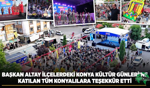 Konya Kültür Günleri Tamamlandı