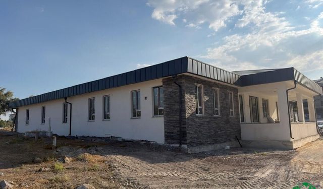Karapınar’da Gasilhane ve Taziye Evi Projesi’nde Sona Yaklaşıldı