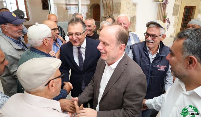 AK Parti Konya Milletvekili Mehmet Baykan Karapınar’da Ziyaretlerde Bulundu