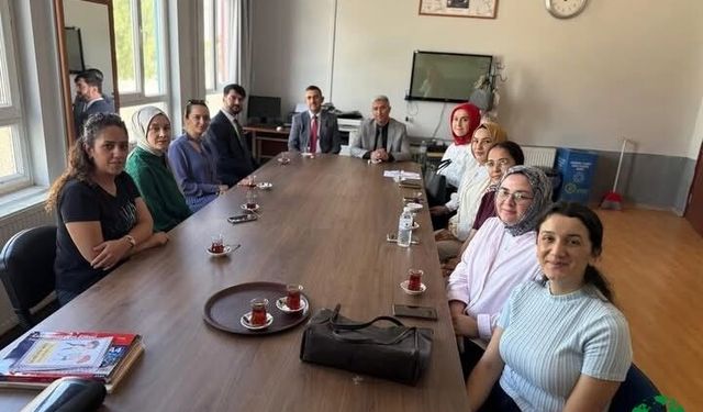 İlçe Milli Eğitim Müdürü Sonkaya’dan okul ziyareti