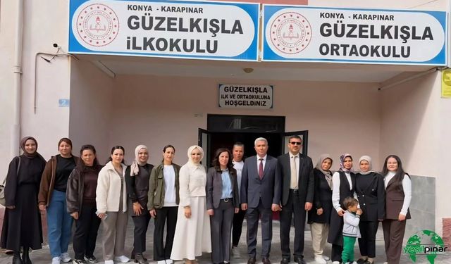Karapınar’da “Okuyan Nesiller Projesi” Kapsamında Kitap Buluşması Düzenlendi