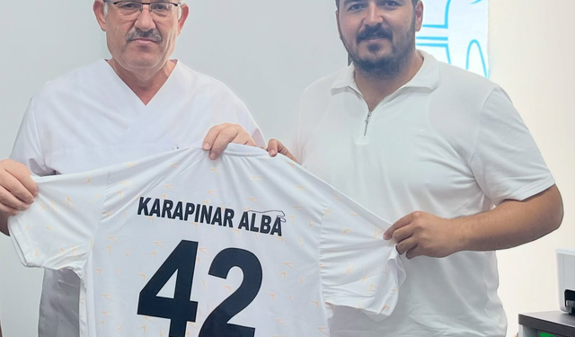 Karapınar Alba Spor Kulübü’nden Mehmet Yaka’ya Vefa ve Teşekkür Ziyareti