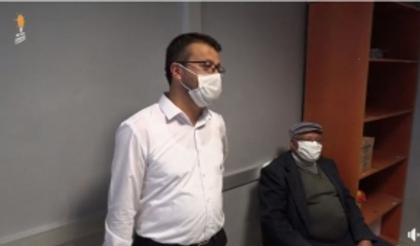 AK Parti İlçe Başkanı Yusuf Zengin Devlet Hastanesini Ziyaret Etti 