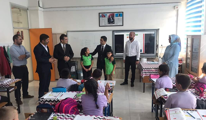 Kaymakam Oğuz Cem MURAT İlçemiz Okullarını Ziyaret Etti