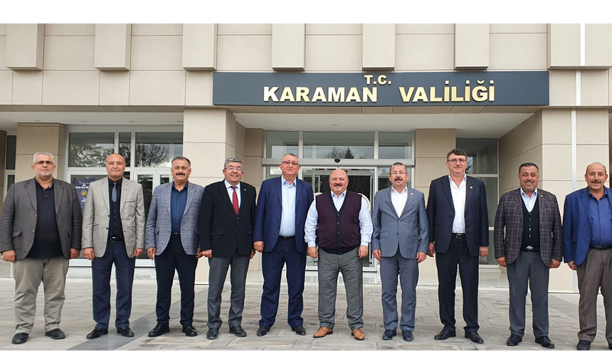 Karaman İli Vali Yardımcısı Mustafa KARACA' ya Ziyaret