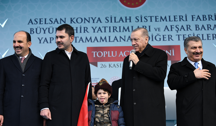 Cumhurbaşkanı Erdoğan: Konya yı Sevmeyenin Kalbi Kurur