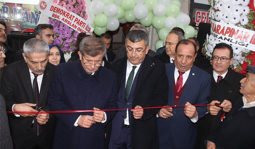 GP Genel Başkanı Ahmet Davutoğlu Karapınar İlçe Binasının Açılışını Gerçekleştirdi