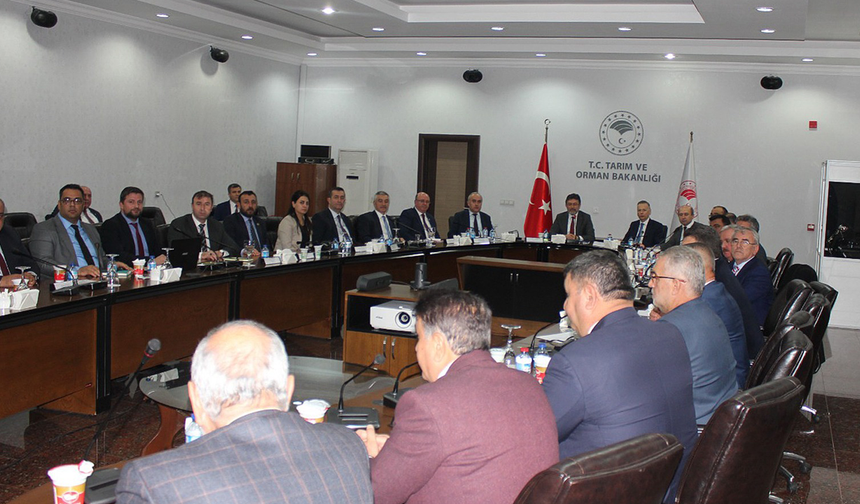 Mehmet Tartan  Ankara'da Sektörel toplantıya katıldı