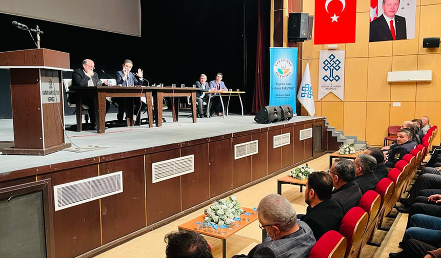 Kaymakam Murat Kültür Merkezi’nde Toplantı Düzenlendi