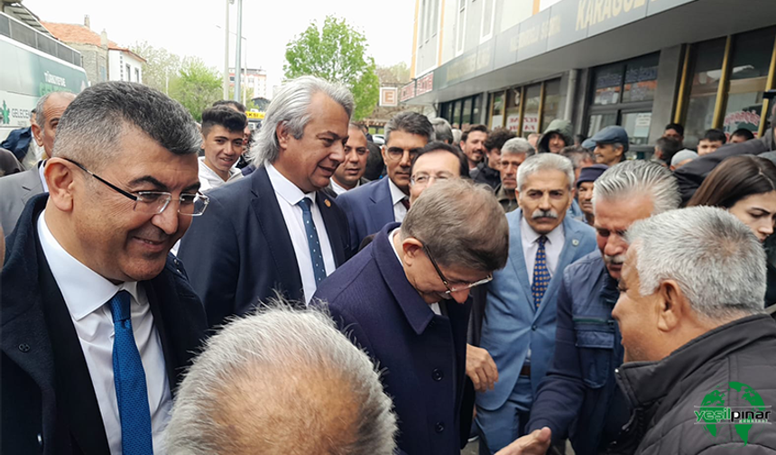 GP Genel Başkanı Ahmet Davutoğlu Karapınar’da Vatandaşlara Hitap Etti