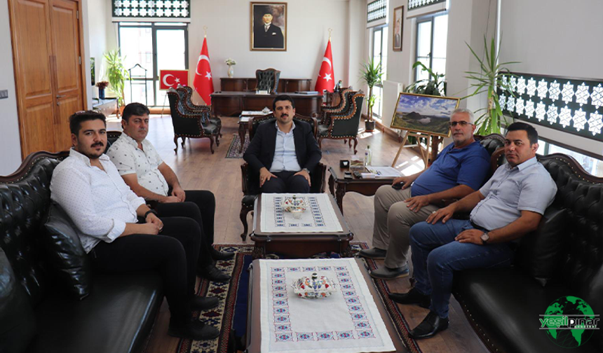 Kaymakam Öztür'e Hayırlı Olsun Ziyaretleri Devam ediyor