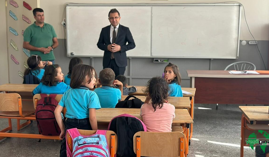 Müdür Önal'dan okullara ziyaret