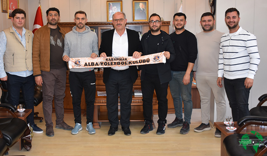 (ALBA) Yönetim Kurulu Üyeleri Başkan Yaka'yı Ziyaret Etti