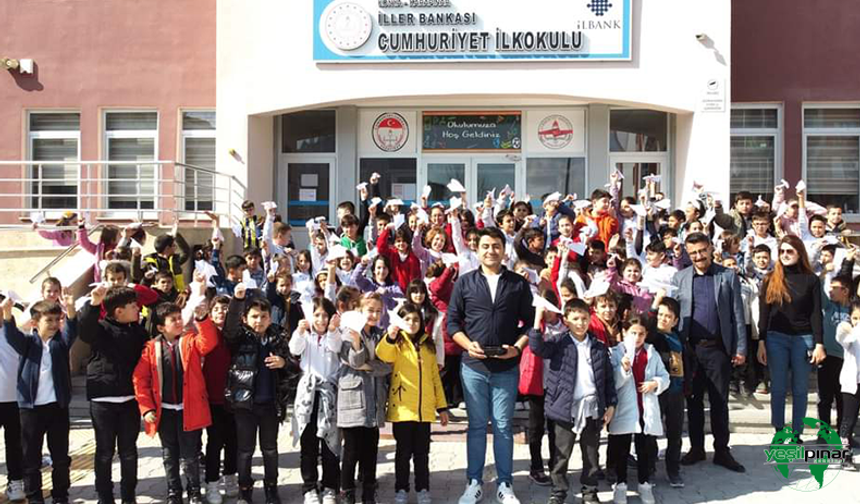 Öğrencilere Türk Havacılığı  Hakkında Bilgi Veril