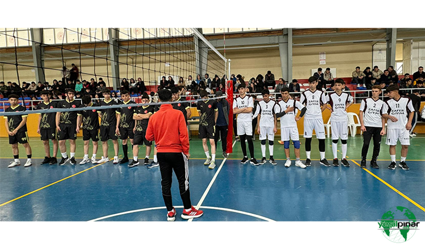 Liseler Arası Erkek  Voleybol Turnuvası  Finalleri Gerçekleşti
