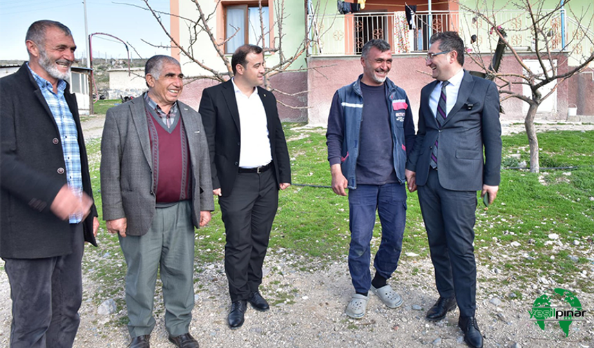Belediye Başkan Adayı İbrahim Önal, Kayalı Mahallesini Ziyaret Etti