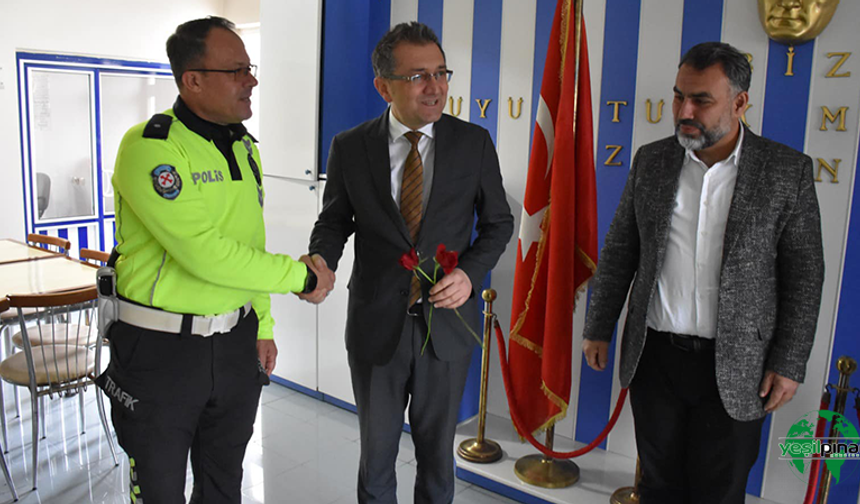 Başkan Önal'dan Polis Teşkilatına Anlamlı Ziyaret
