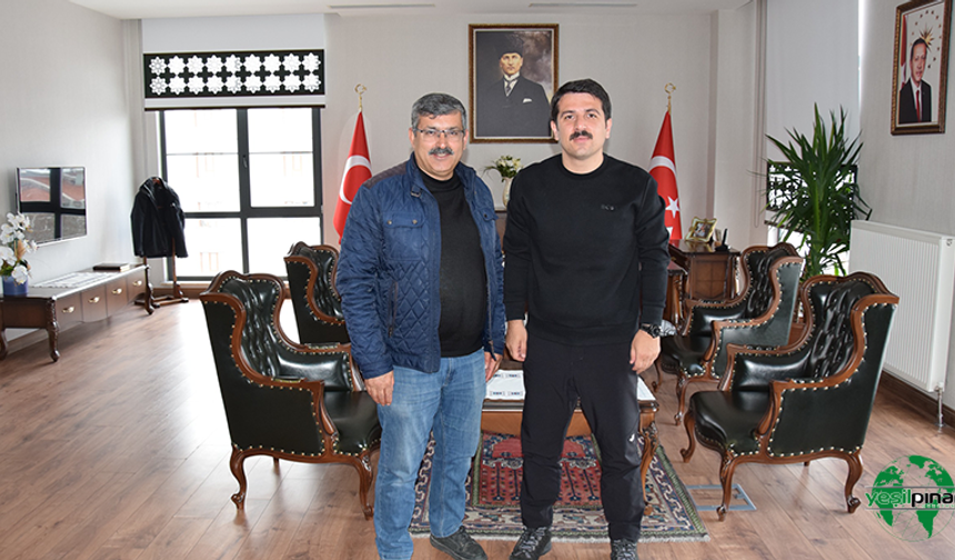 Prof. Dr. Süleyman Soylu'dan Kaymakam Öztürk'e Tarım Odaklı Ziyaret